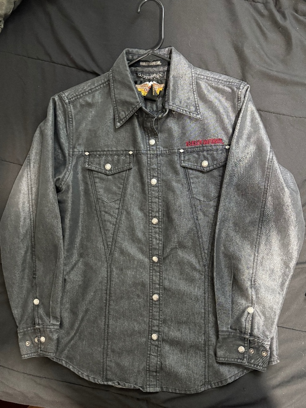 Harley Davidson button down shirt